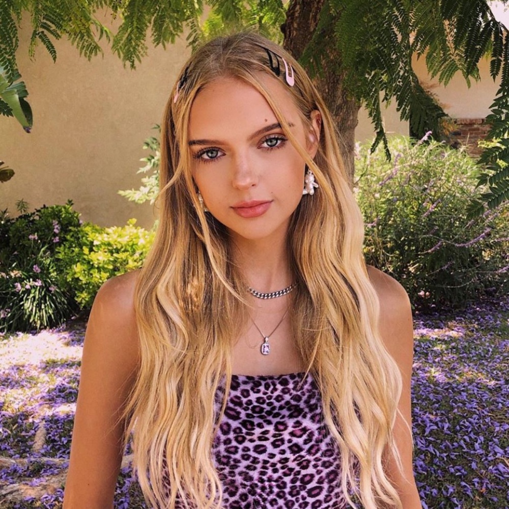 Purple Cheetah Print Tank Top
